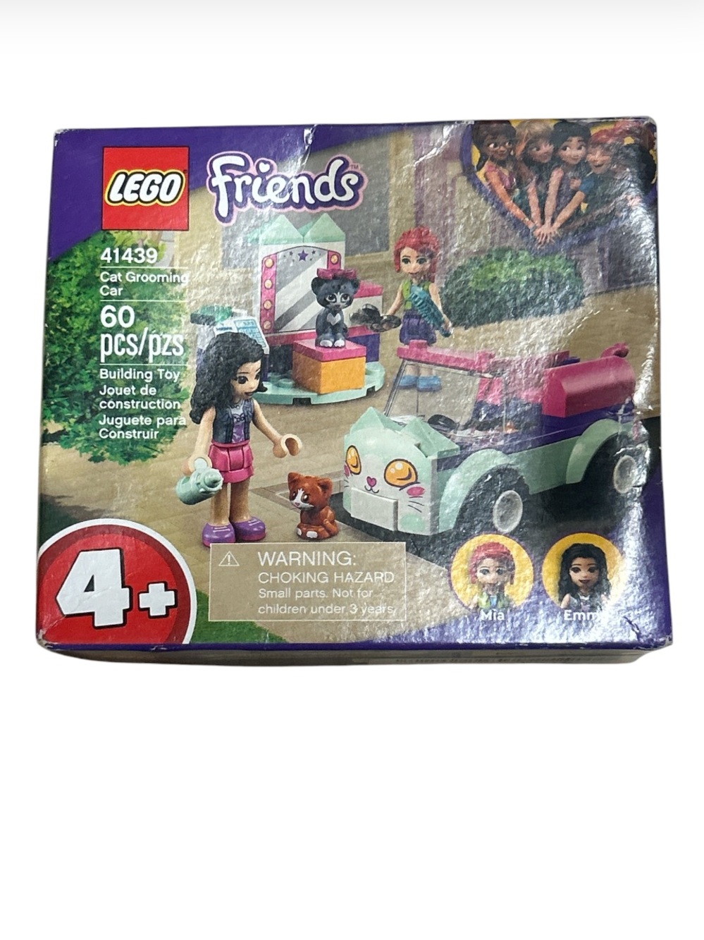 Lego Friends Cat Grooming Car 41439- Pink, Purple & Mint NWT - Picture 2 of 3